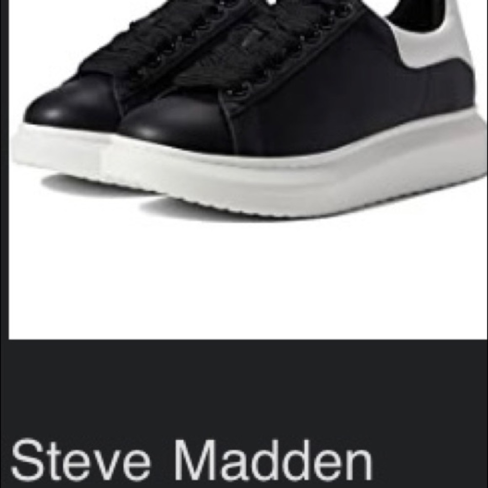 Women steve Madden glazed sneakers size 10m